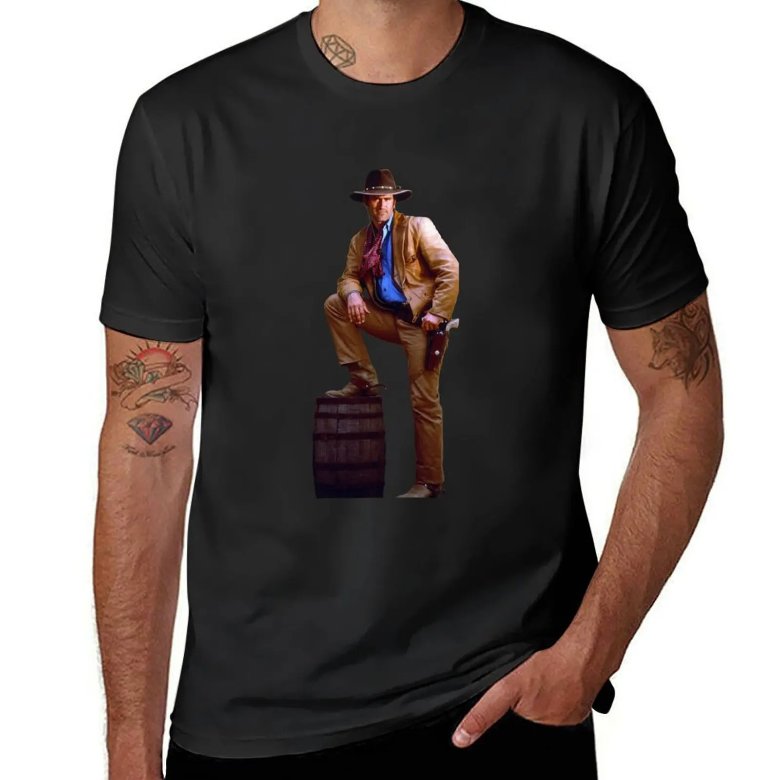 Brisco County Jr. T-Shirt tops oversizeds customizeds aesthetic clothes men clothings