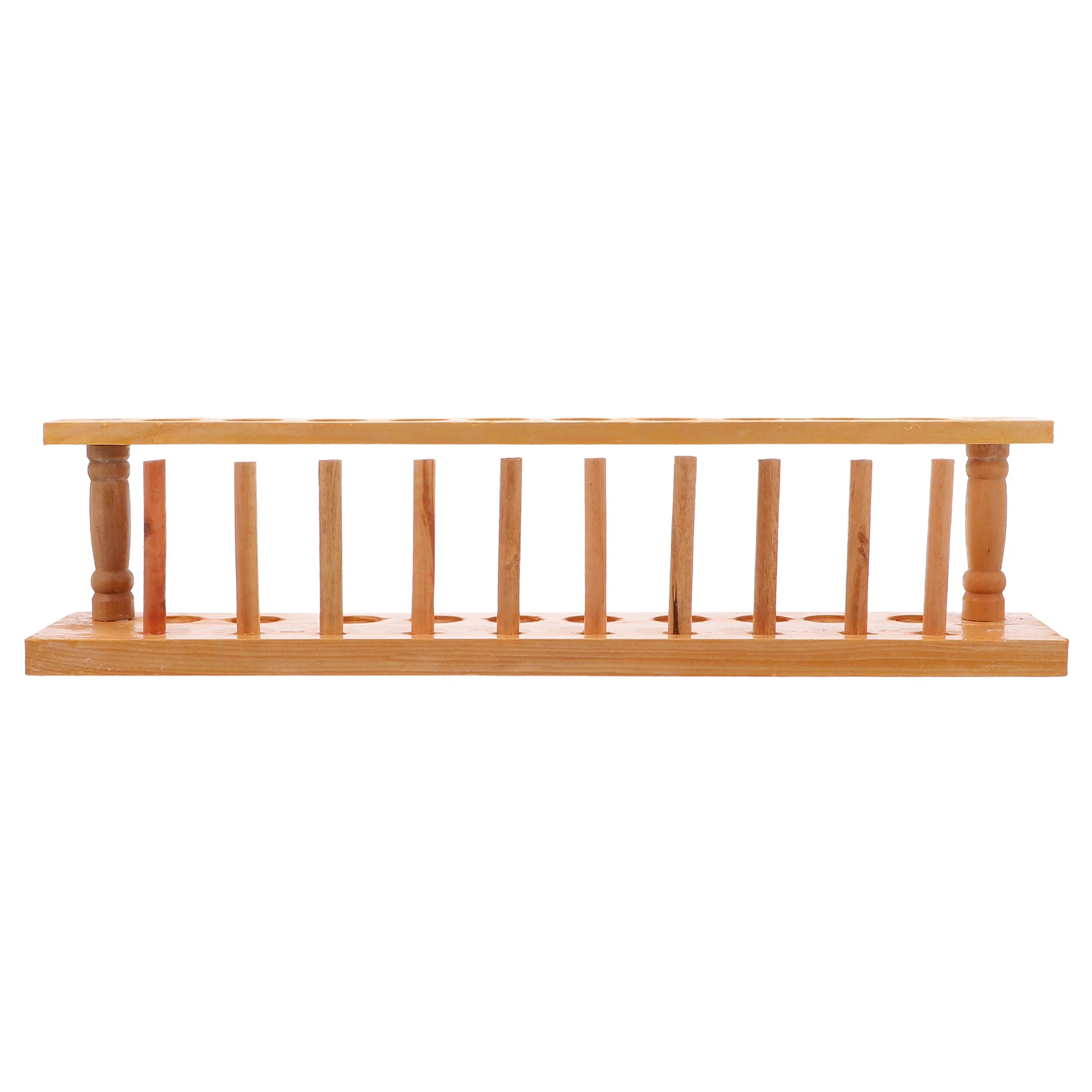 

Wooden Test Tube Rack Holder Organizer Storage Multi Functional Lab Racks Tubes Practical School Use Premium Material