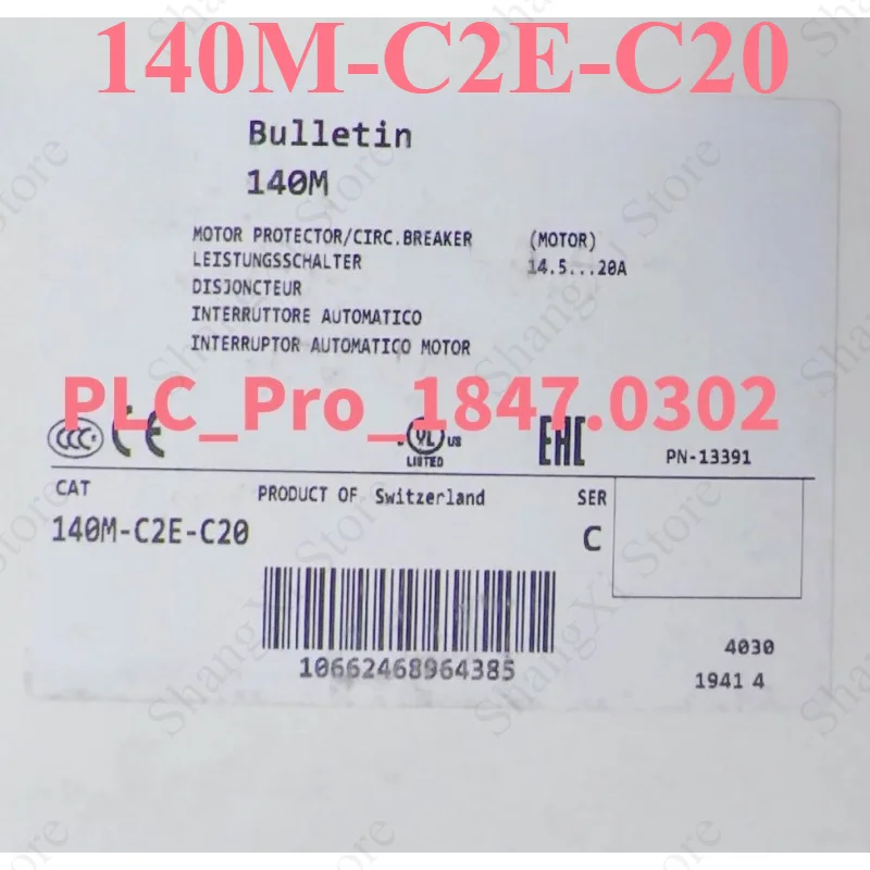 1PC Brand New 140M-C2E-C20 SER C Motor Protector Fast Delivery