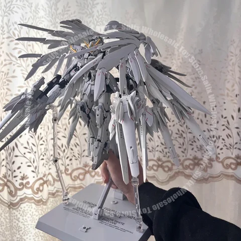 I lager Daban 8827 MG 1/100 Snövit Prelude Fix Modellbyggsats Rabatterade Vingar Monteringsfigurer Anpassade 10 best sales Gundam MG modellbyggsats - №2