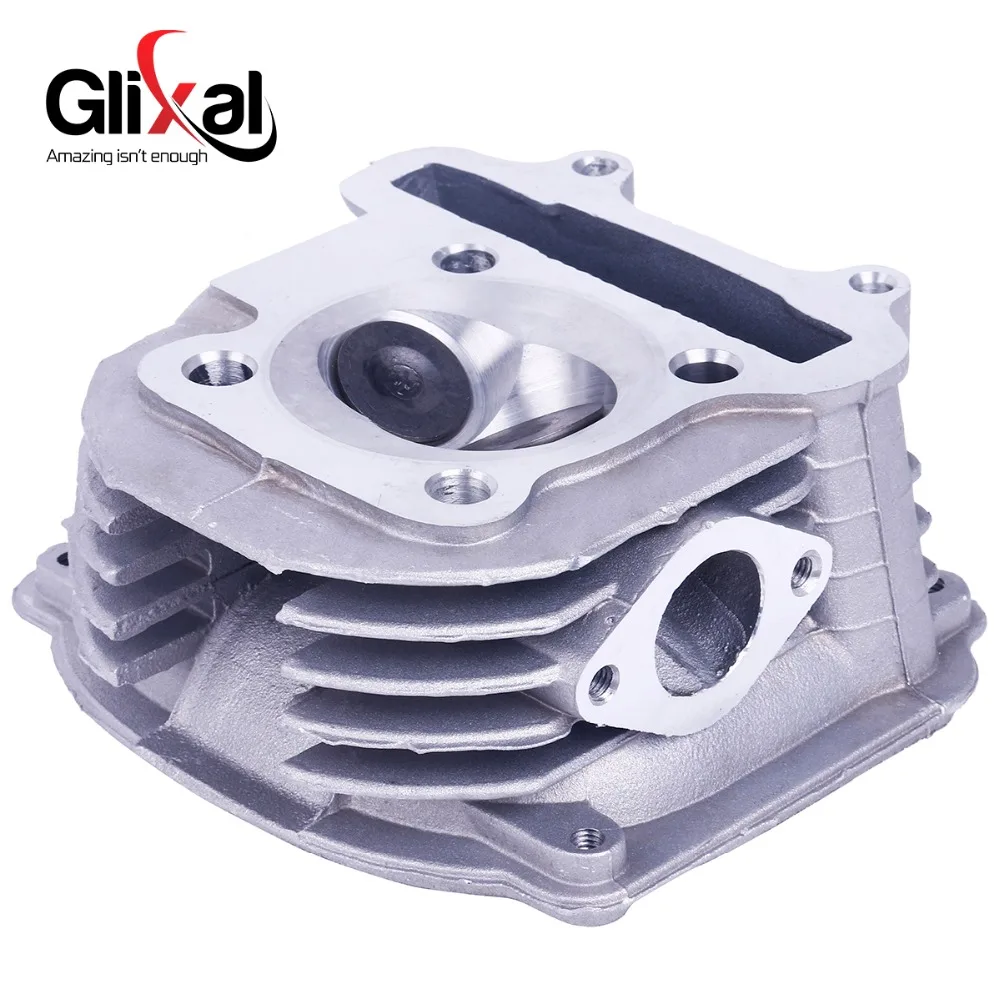 Glixal GY6 160cc Chinese Scooter 58.5mm High Performance Cylinder Head Assy with Valves 4T 157QMJ ATV Go Kart Buggy Moped Quad