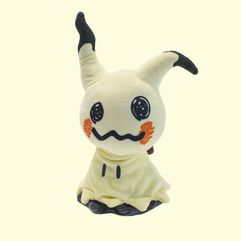 البوكيمون بيكاتشو عبر خلع الملابس أفخم دمية أنيمي وسادة Mimikyu وسادة ناعمة لطيف على ظهره للأطفال ألعاب من نسيج مخملي هدية الكريسماس