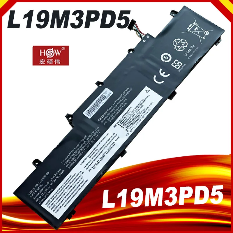 

45WH L19M3PD5 L19D3PD5 Laptop Battery For Thinkpad E14 E15 Gen 2 5B10X02594 5B10X02606 TP00117A TP00116C L19C3PD5