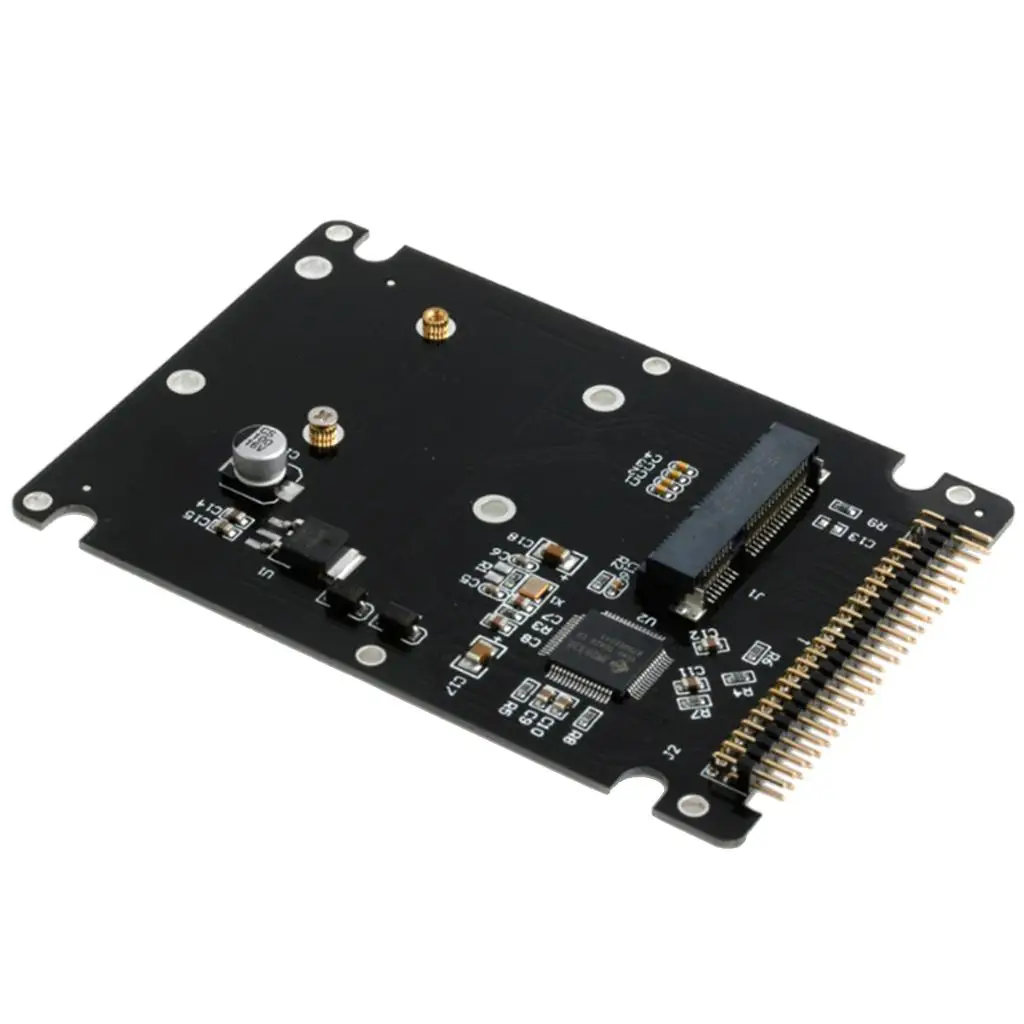 Msata to IDE Adapter Card 44PIN SSD Converter High Quality with Case for Desktop Storage Expansion