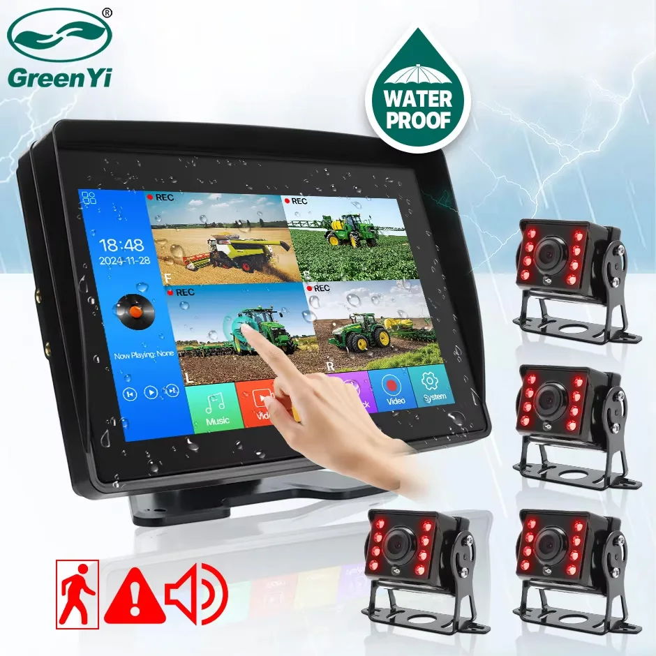 Greenyi 9'' 4CH Wat…