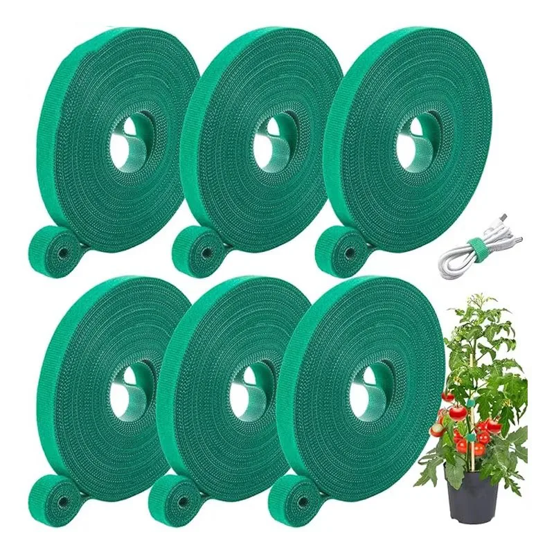 1/2/3pcs Velcro Plants Vine Hand Tying Binding Tape PVC Garden Greenhouse Orchard Fruits Vegetables Flowers Branch Tie Tape
