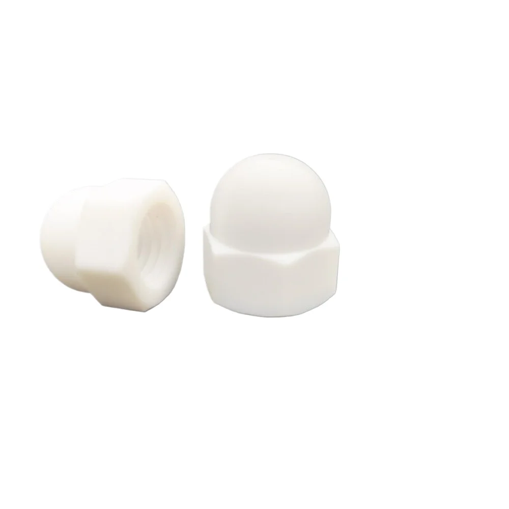M3/4/5/6/8/10-30 Metric Female PTFE Screw Cap Nut End