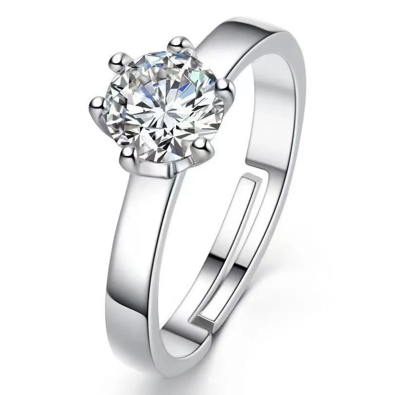 Zinc alloy geometric lovers ring set with electroplated finish – unisex matching bands featuring fishtail, snowflake, six-pointe