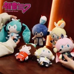 Original Miku Hatsune Rin Len Plush Stuffed Toy Fufu Top Treasure Series Vocaloid Cosplay Kaito Meiko Doll Toys Animefigure Gift