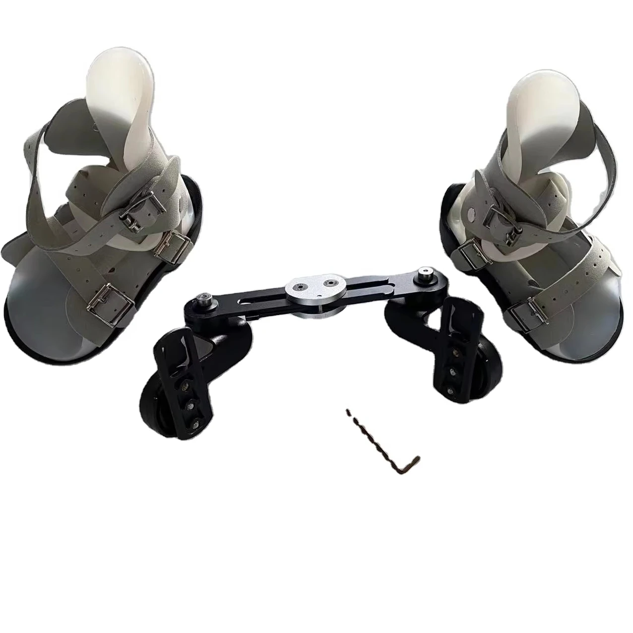 New Child Denis  Shoes Class I Leather Brown for Kids Ankle Injury & Clubfoot Correction