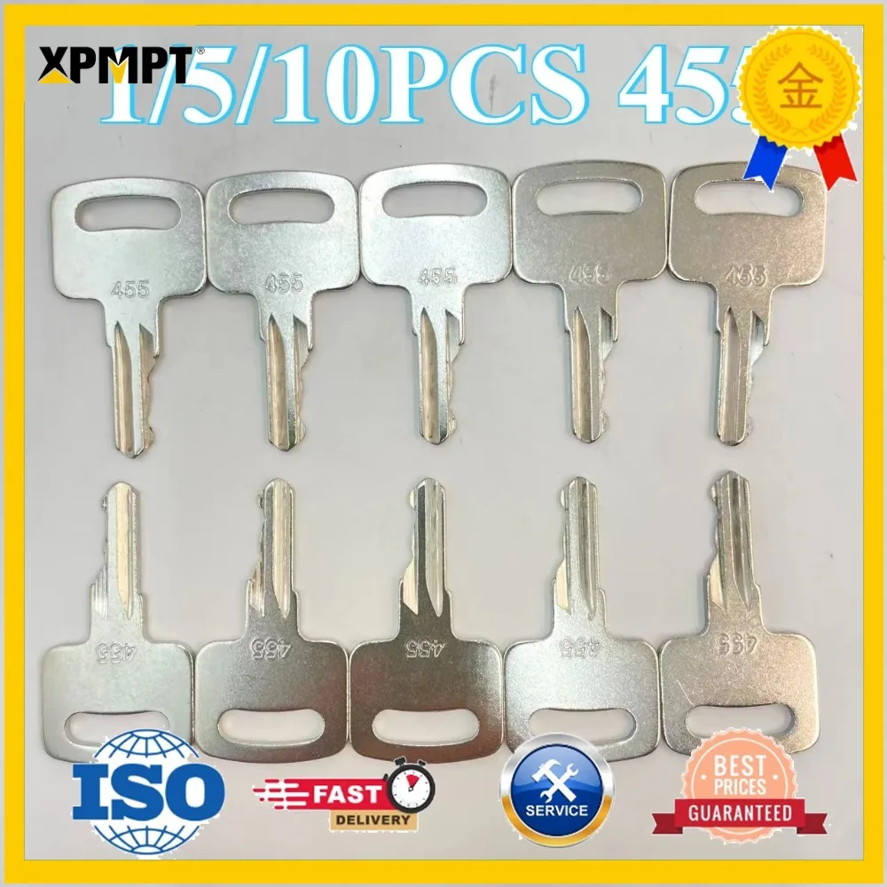 1/5/10pcs 455 Ignition Keys 455 21982 21982GT for Genie Lift GS-1530 GS-1930 GS-2046