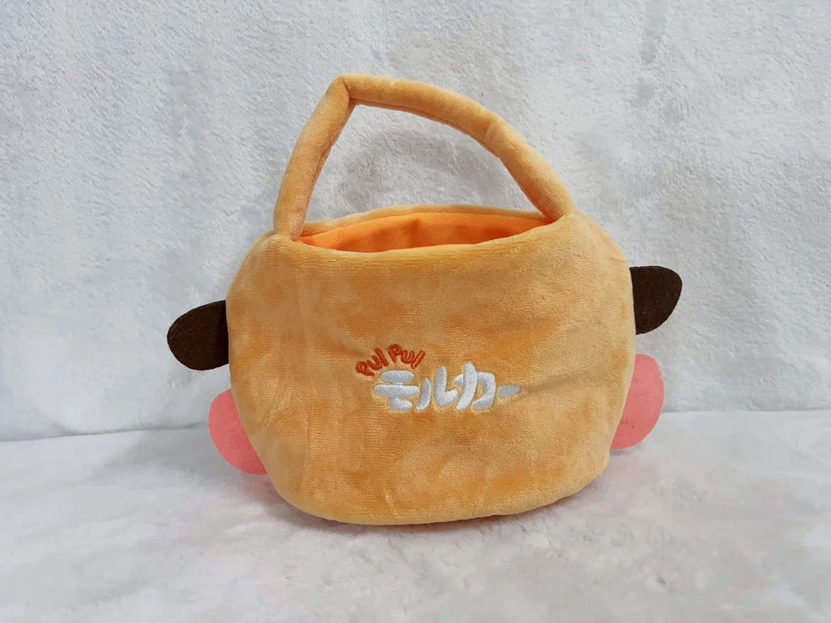 New Kawaii Anime PUI PUI Molcar Mouse Kids Small Plush Stuffed Handbags Woman Food Lunch Bags