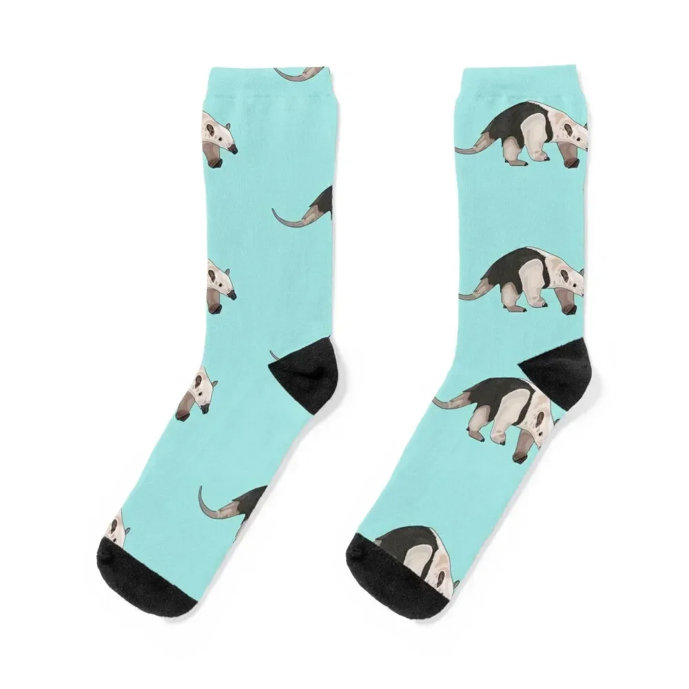 

Tamandua cartoon illustration Socks Lots Stockings funny gifts golf Socks For Man Women's