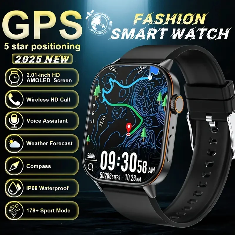 

Новые для Huawei Xiaomi военные GPS умные часы мужские фонарики компас водостойкий спортивный трекер на открытом воздухе Bluetooth умные часы с вызовом