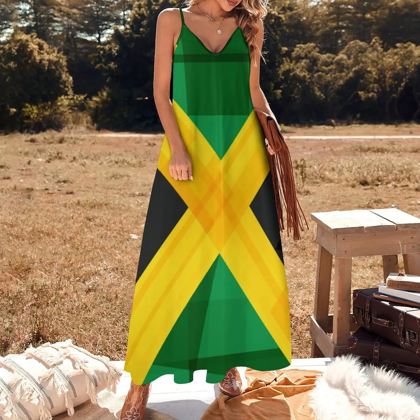 Jamaica Sleeveless Dress Womens dresses womens dress