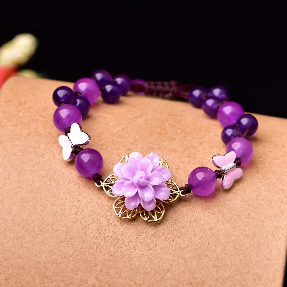 

Ethnic Braided Cord Bracelet Women New Chinese Vintage Artisan Jewelry Gift for Best Friend Boho Elegant Handcrafted Accessories