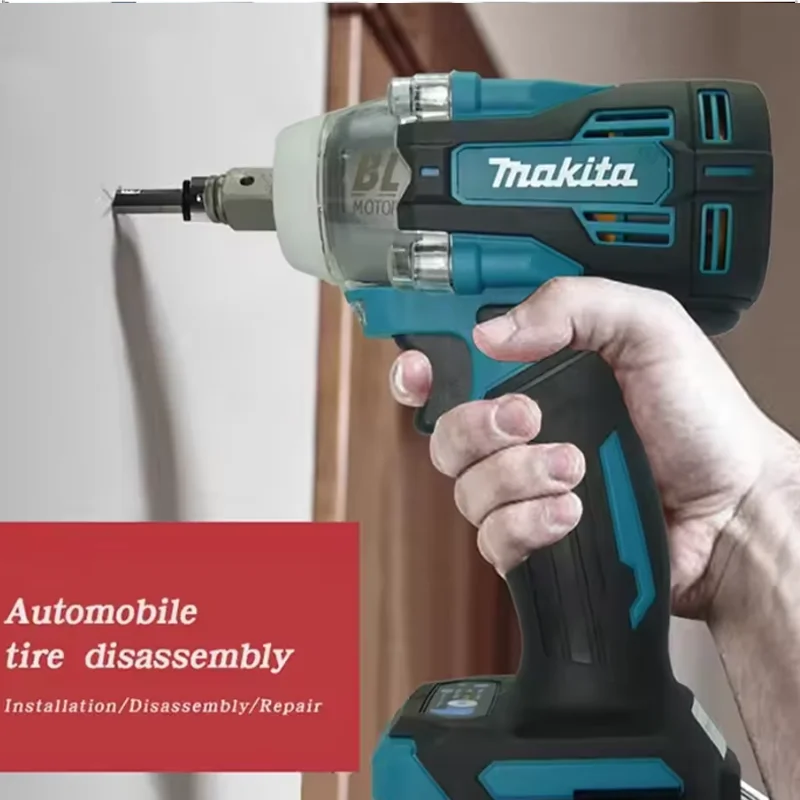 

2025 New Makita TW004G 18v Battery Screwdriver Machine Brushless Electric Screwdriver Rechargable Drill Driver