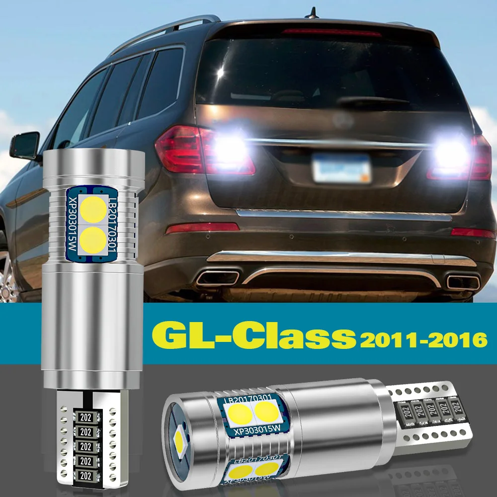 

Reverse Light For Mercedes Benz GL Class X166 Accessories 2012 2013 2014 2015 2pcs LED Backup Back up Lamp