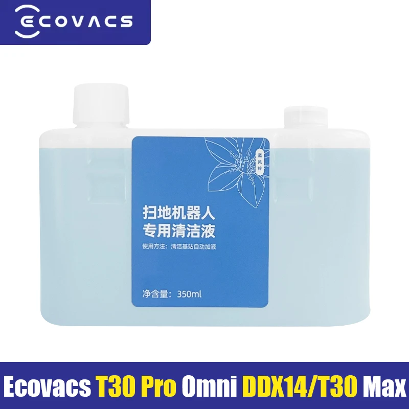 

Fluid For ECOVACS T30 Pro/ T30 max/ T30 pro Plus Vacuum Cleaner Spare Parts Floor Cleaning Floor Cleaning Solutions 350ml