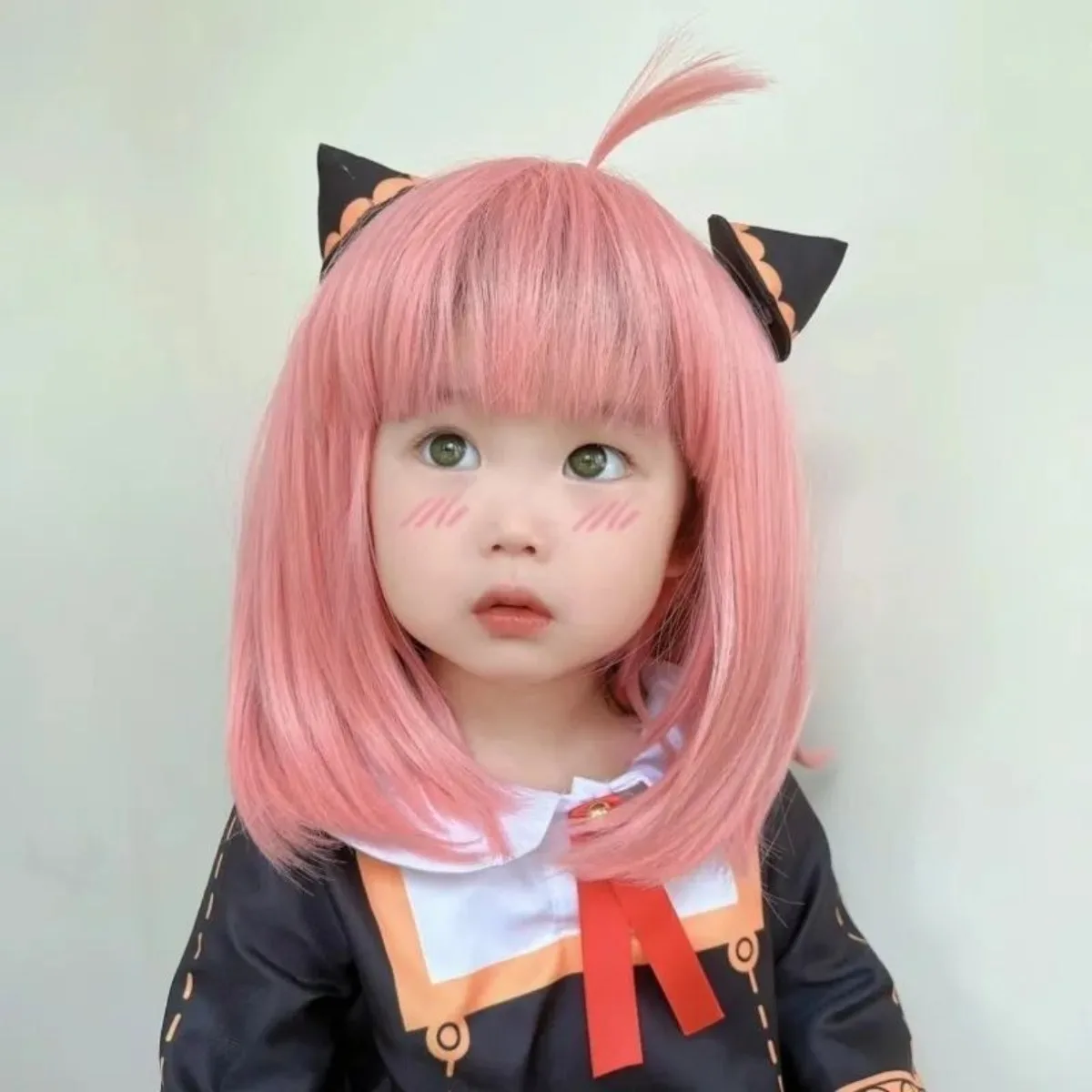 Parrucca cosplay Puella Magi Homura Akemi |   Parrucca intera nera intensa extra per foto di convenzione