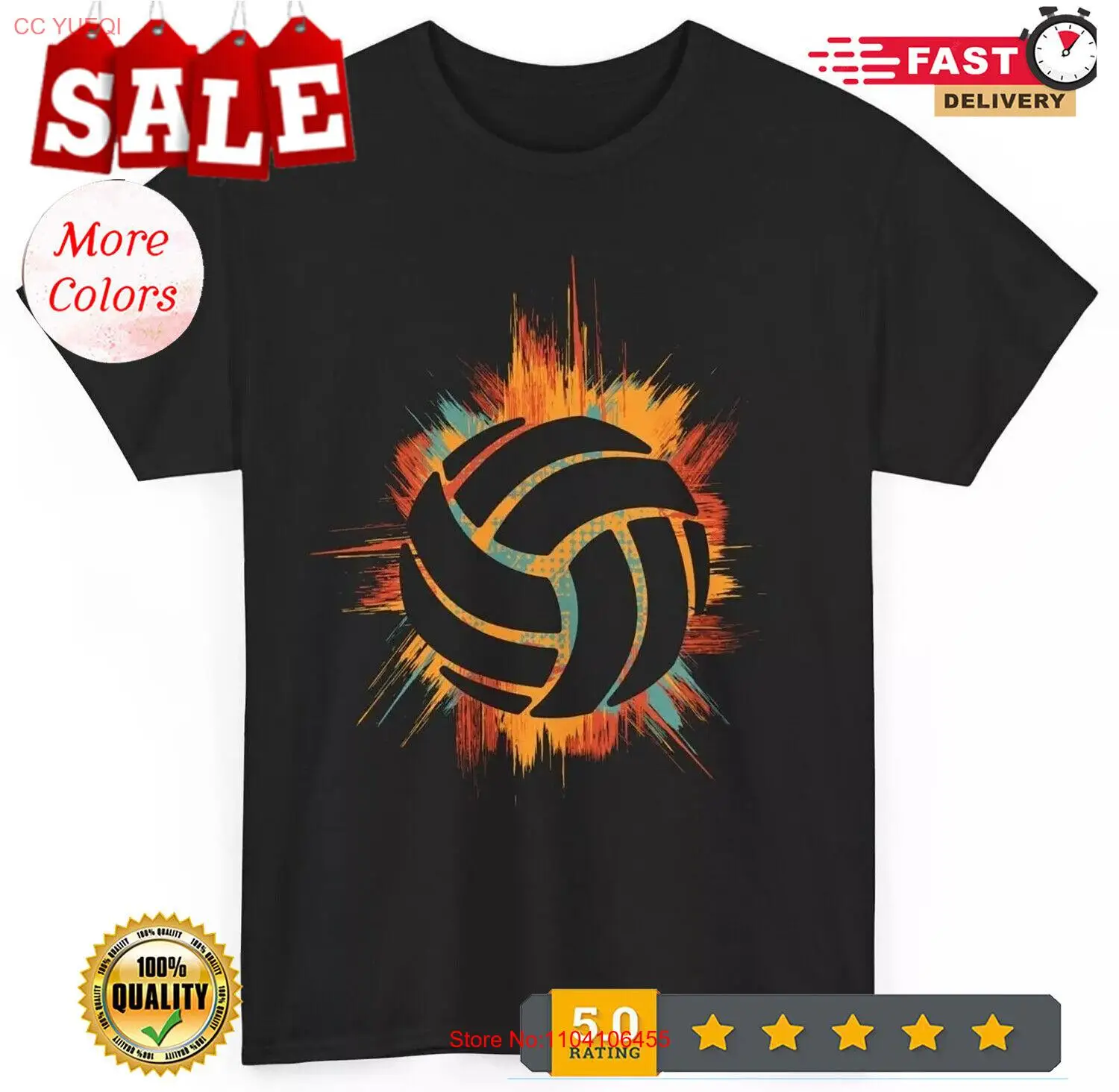 

Volleyball Shirt, Volleyball Sports Lovers Tee, Volleyball Player T-shirt