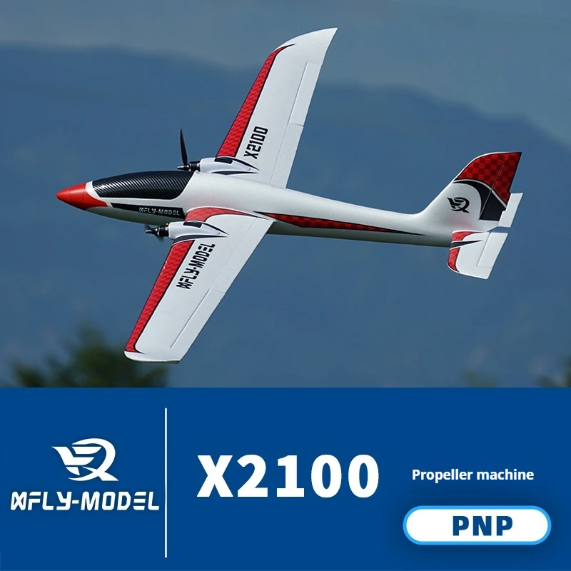 XFly Xunfei Model X2100 Dual Engine FPV Carrier Remote Controlled Aircraft Model Fixed Wing Dual Axis Aircraft Gift