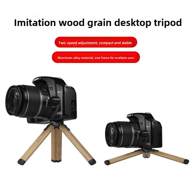 Professional Foldable Travel Camera Tripod Portable Desktop Stand for DSLR SLR Canon Nikon Cameras DV Camcorders