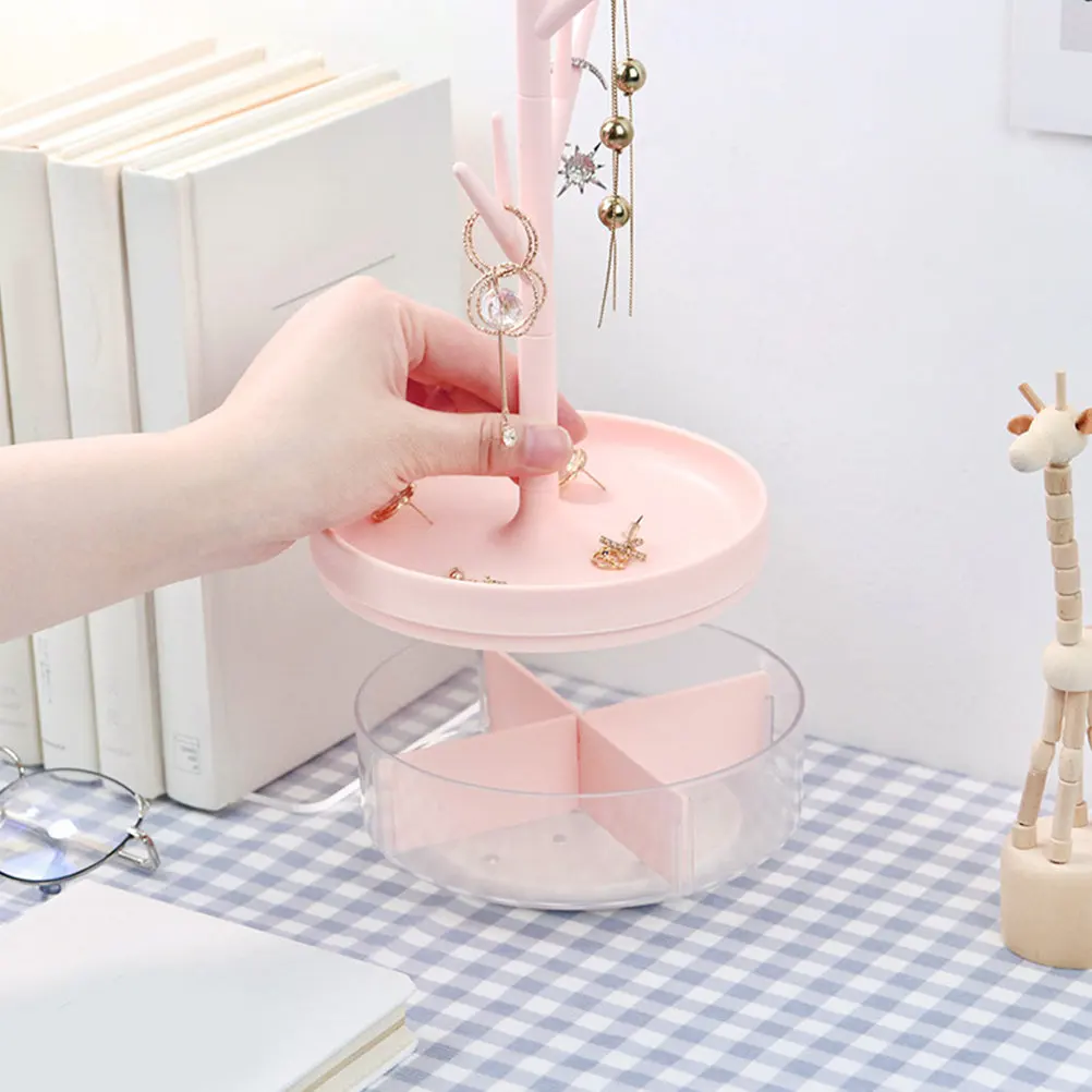 

Jewelry Display Stand Exquisite Jewelry Tree for Ring Earring Necklace Bracelet Organizer Nightstand Vanity Table Decor