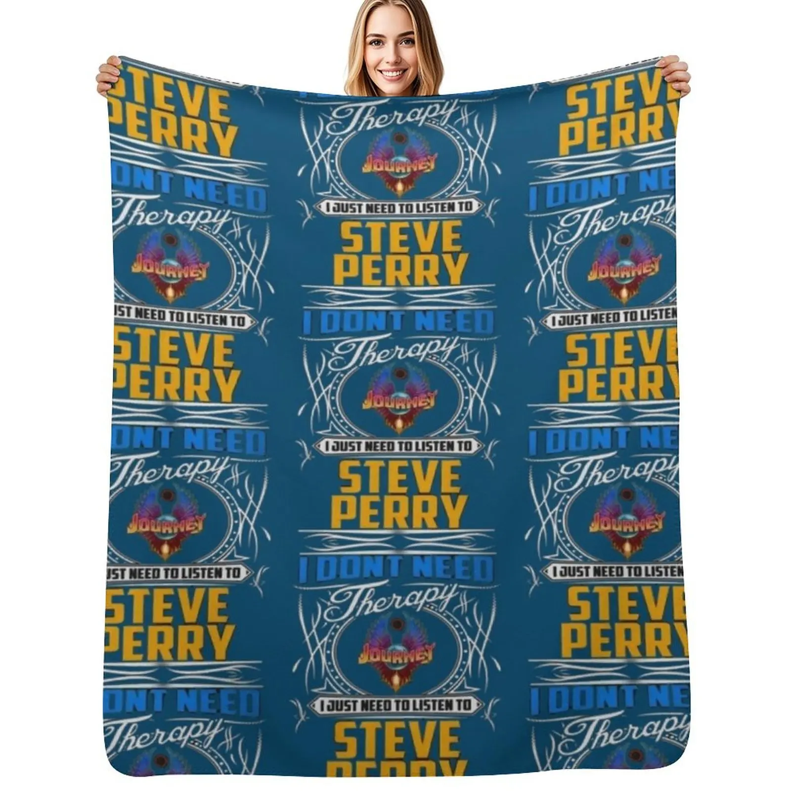 

Steve Perry 1977-1998 Throw Blanket Decoratives cosplay anime Thermal Blanket