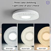 3Color E27 Screw Bulb Led Crystal Lamp Super Bright Home Living Room Eye Protection Energy-saving Lamp Bedroom Lighting Decorate