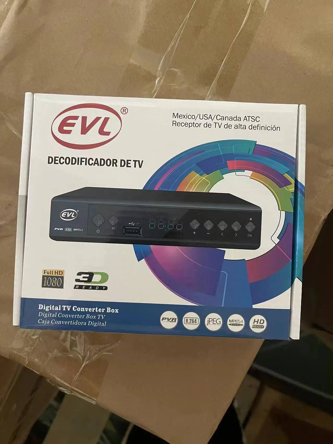 Récepteur TV numérique, décodeur ATSC H.264