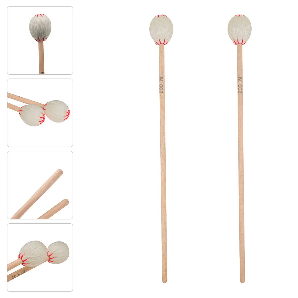 

2Pcs Maple Marimba Hammers Premium Mallets Durable Smooth Surface High Quality Material Lightweight
