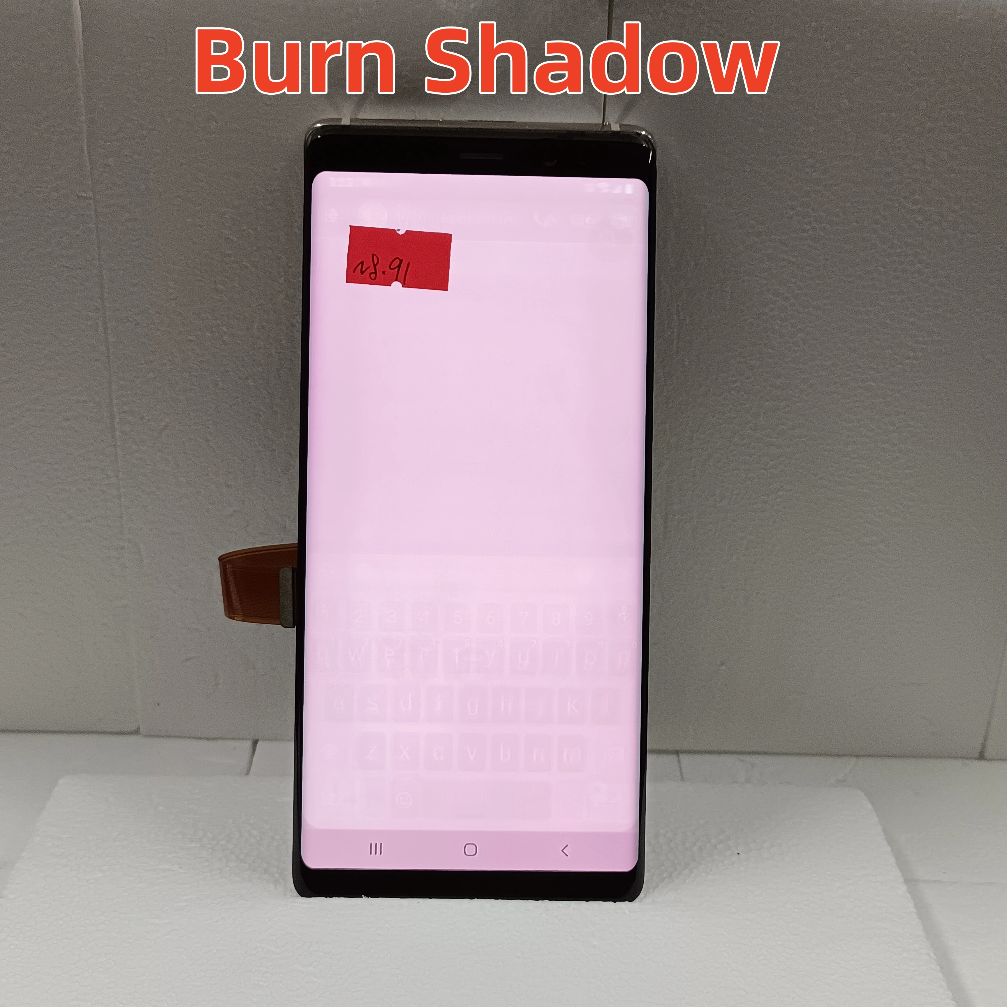 Test al 100% Super AMOLED per Samsung Galaxy Note8 LCD NOTE 8 N950A N950U N950F N950V Display Touch Screen Digitizer Burn shadow