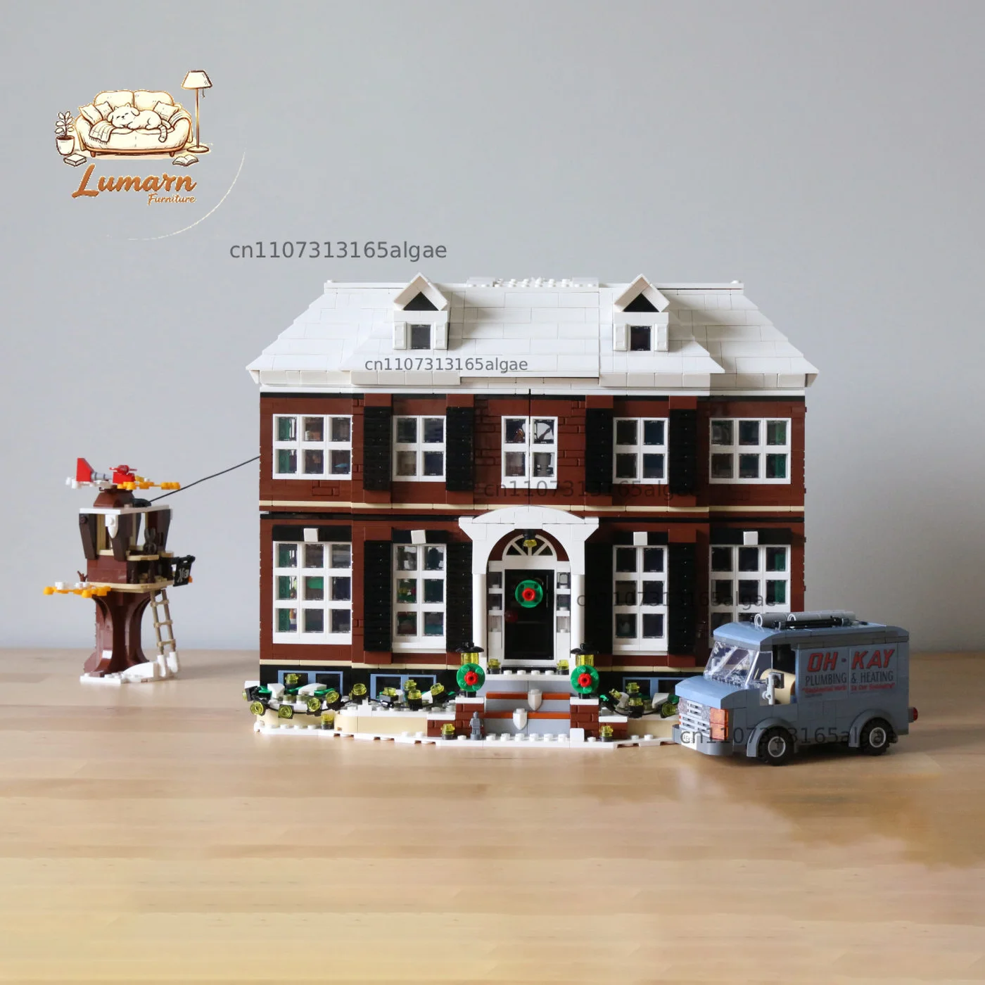 In Stock 3955 Pcs Home Alone Model Building Blocks Brick Education Birthday Christmas Gifts Toys Compatible