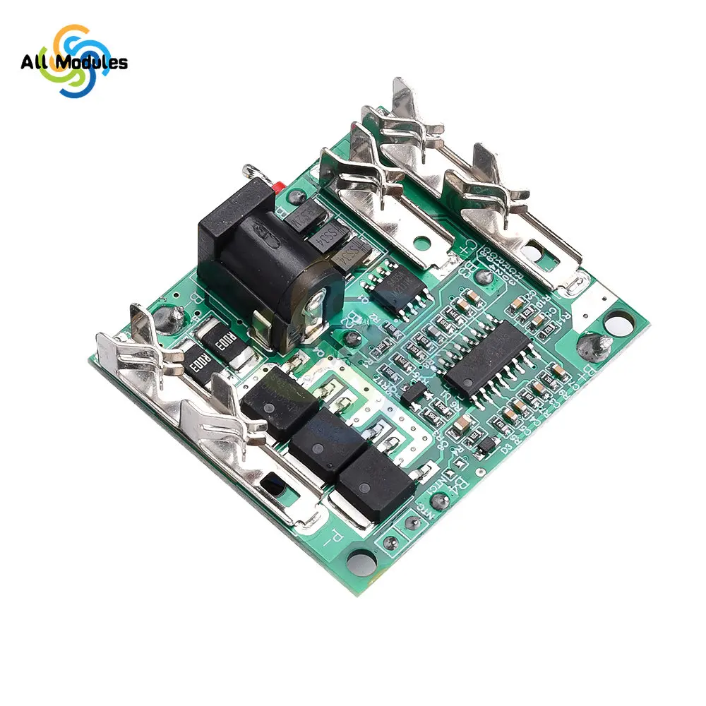 5S 20A Li-ion Lithium Battery Charger Protection Board 18V 21V Battery Charging Protection Board BMS Module For Power Tools