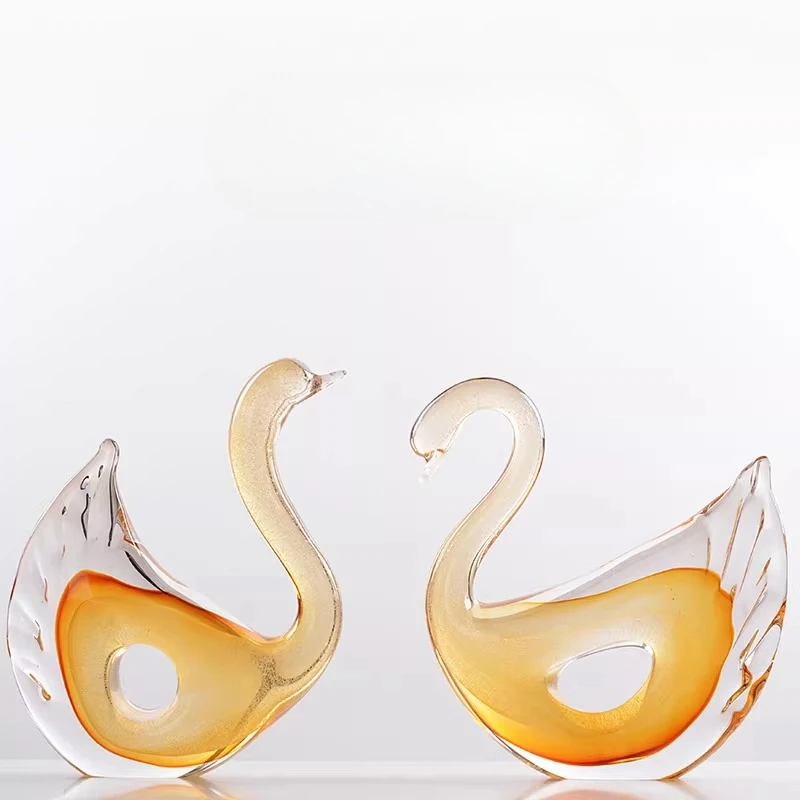 

Modern simple and high-end glazed ornaments, wedding gift art ornaments