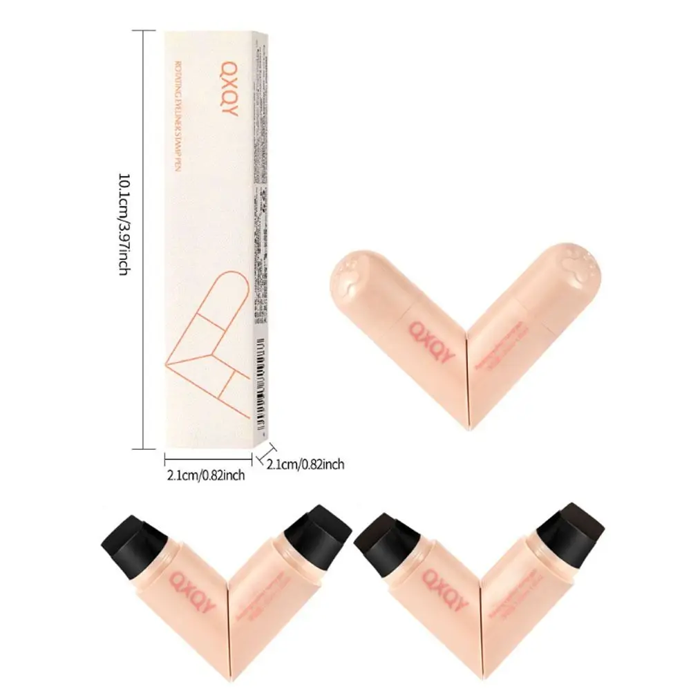 Neuer wasserdichter Eyeliner-Stempel, faltbar, schnell trocknend, Eyeliner-Stempel, einfach zu bedienender tragbarer Eyeliner-Stempelstift