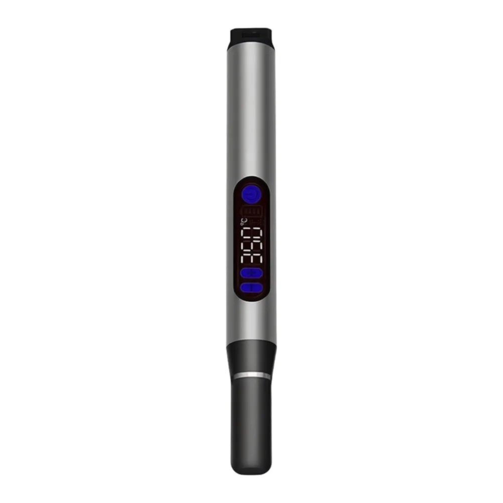 C210 Cordless Soldering Iron with Type C Input 5V DC 12W-28W Wireless for mode 200-450C Digital Control for Precision Work