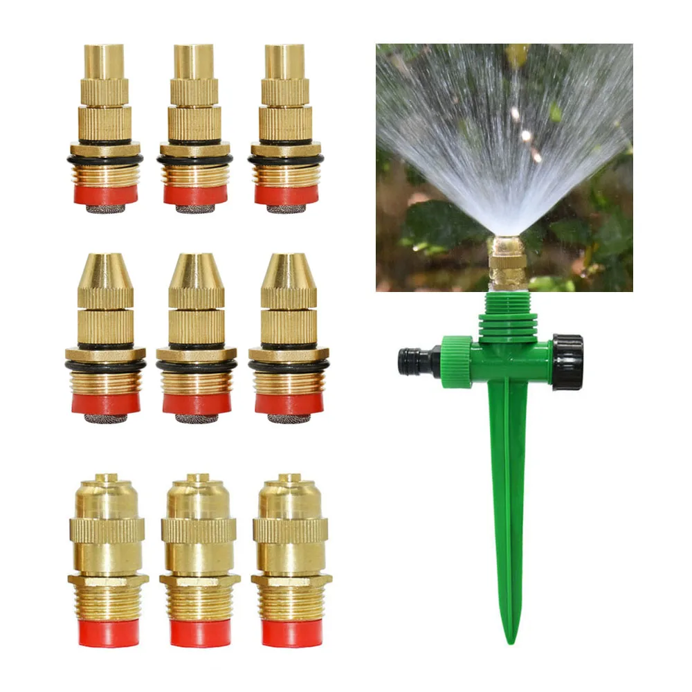 Brass Mist Sprinkler Nozzle With 1/4\