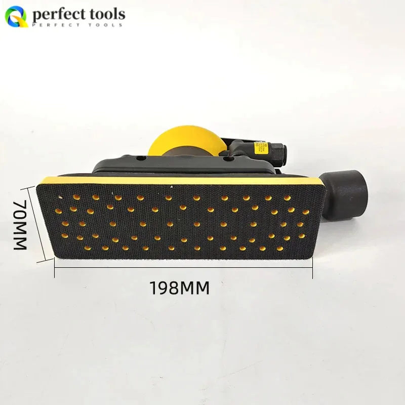 Mesin Sander Pneumatik Mirka 70*198Mm untuk Pengumpul Debu Pusat Penggilingan Dempul Bodi Mobil