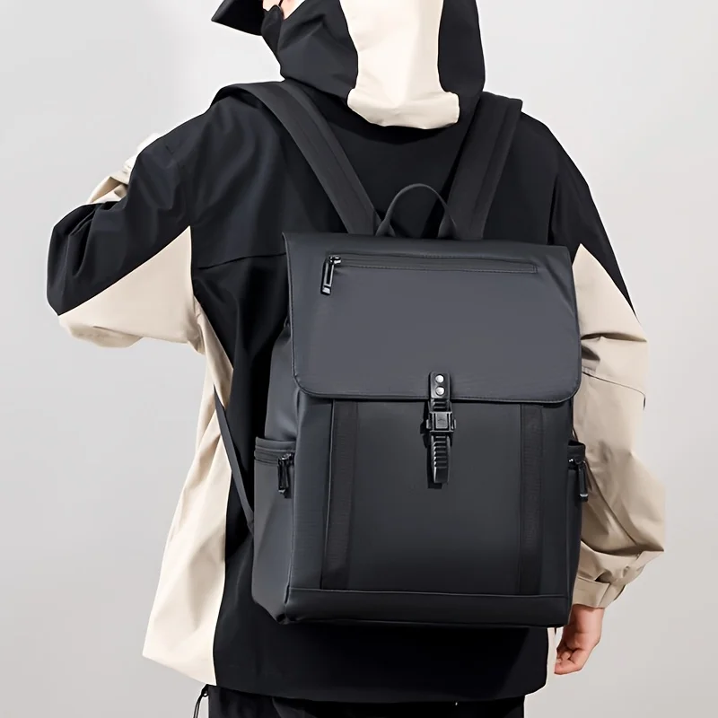 حقيبة ظهر كاجوال جديدة للرجال للخروج بسعة كبيرة حقيبة ظهر للكمبيوتر حقيبة مدرسية عصرية خفيفة الوزن للطلاب #4