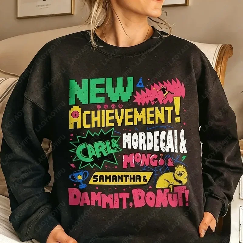 New Achievement  Dungeon Crawler Carl  Princess Donut and Mongo Retro Women Hoody Book Series Apparel Gift Women Pullover