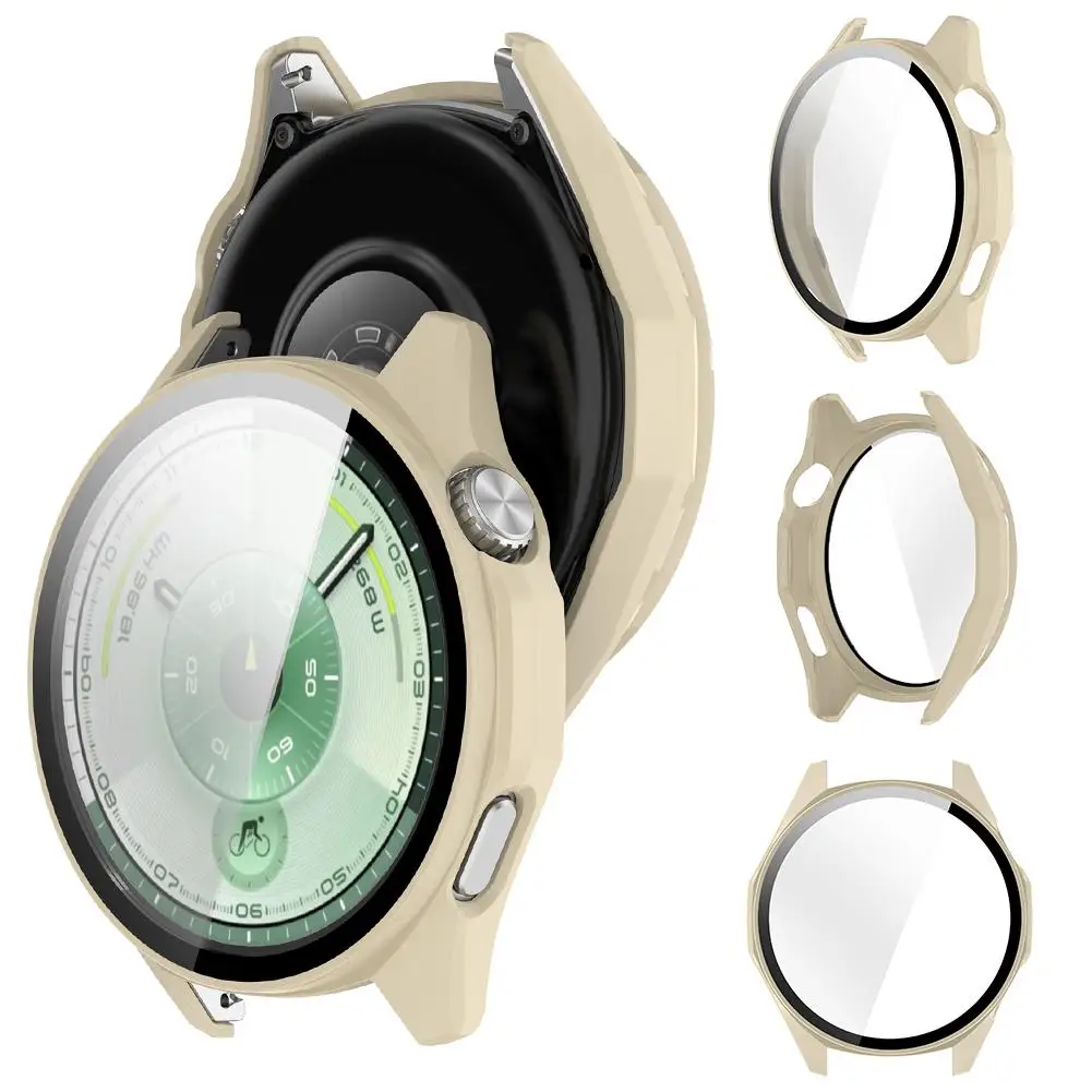 Custodia in vetro temperato per Huawei WATCH GT 6 46MM All-around Anti-graffio PC Paraurti Protezione schermo Accessori
