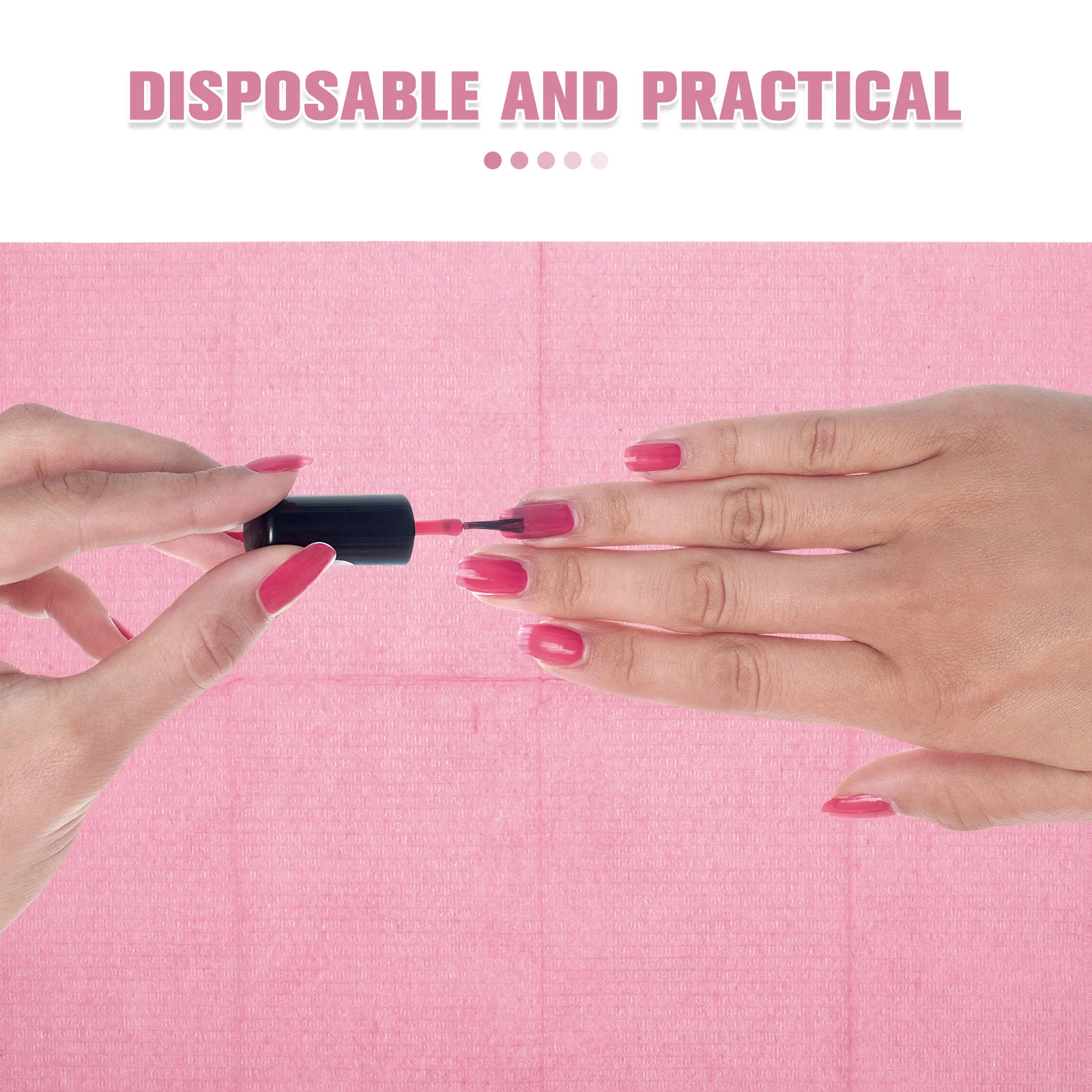 125 stuks wegwerp nageltafelmatten waterdicht oliebestendig niet-manicure bureaulakens salonbenodigdheden nagelbenodigdheden