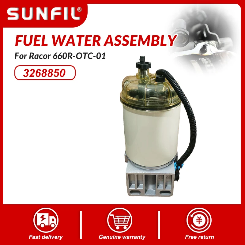 

3268850 Топливный фильтр, водоотделитель в сборе для Racor 660R-OTC-01