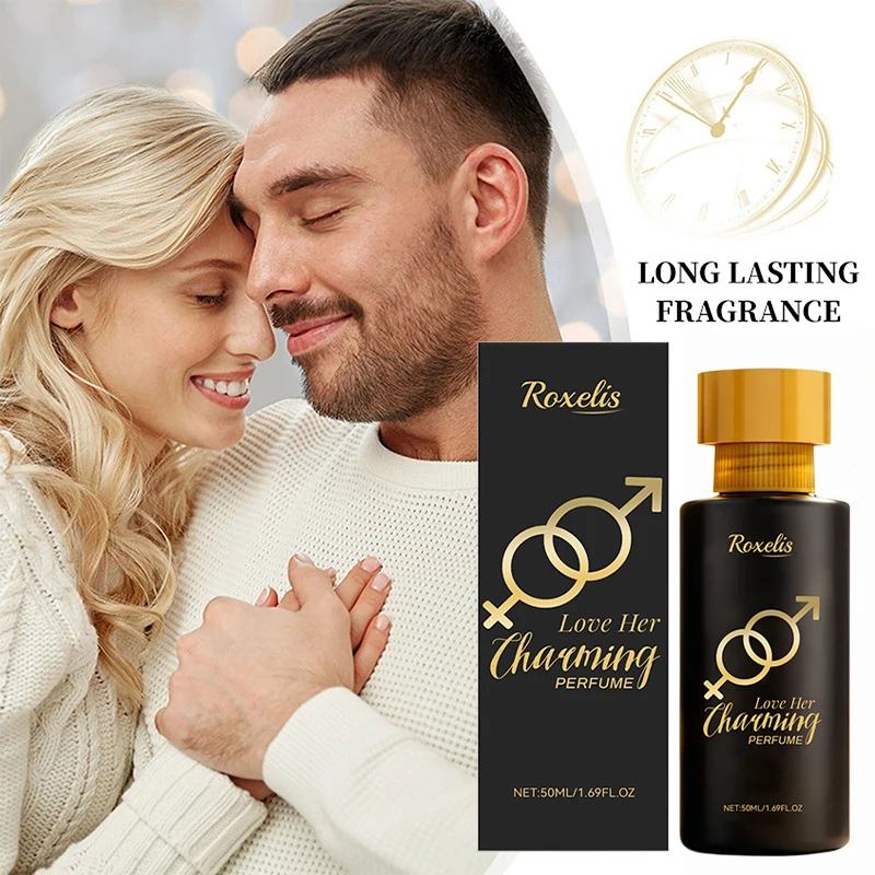 Pheromone Charming Perfume Spray of Man to Attract Woman,Seductive Sandalwood Musk Rose Fragrance Mist,Flirting Dating Scent