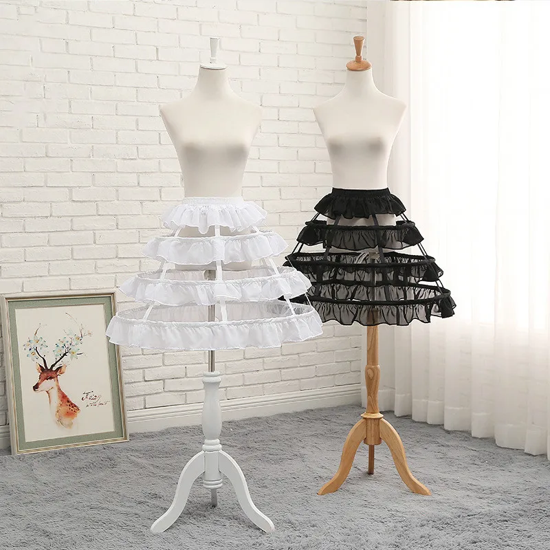 Lolita Card Door Violent Crinoline Hip Wind Fishbone Hollow Lolita Cosplay Daily Birdcage