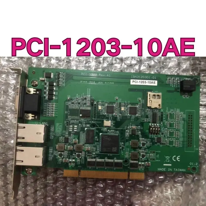 Second hand PCI-1203-10AE, 10 axis Ethercat master bus card for fast shipping