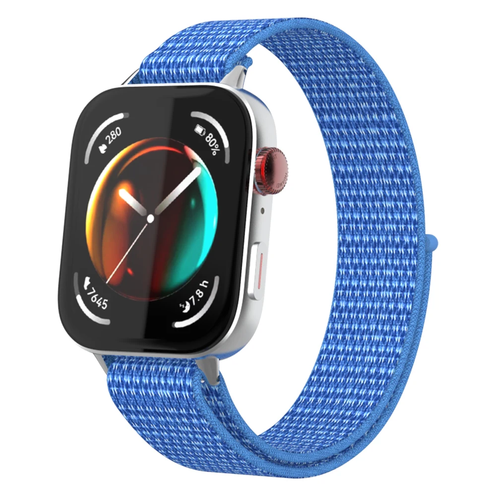 Woven Nylon Loop Strap For HUAWEI WATCH FIT 3 Replacement Band Watchband Bracelet Accessories