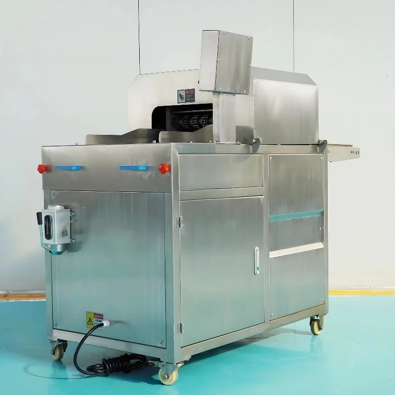 Stepping Feed Frozen Meat Cutting Equipment High Uniformity Meat Cube Dicing for Frozen Poultry Pork Beef Fish Processing